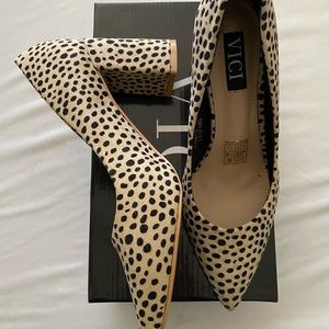 NWB new in box VICI chunky heels
